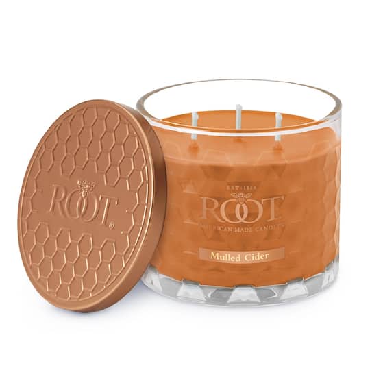 Root Candles Signature 3-Wick Honeycomb Beeswax Blend Jar Candle in Mulled Cider | 12 fl oz | Michaels®
